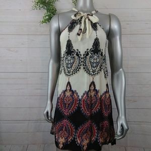 Halter tunic dress noho mandala print